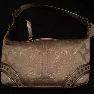 Gold Coach purse